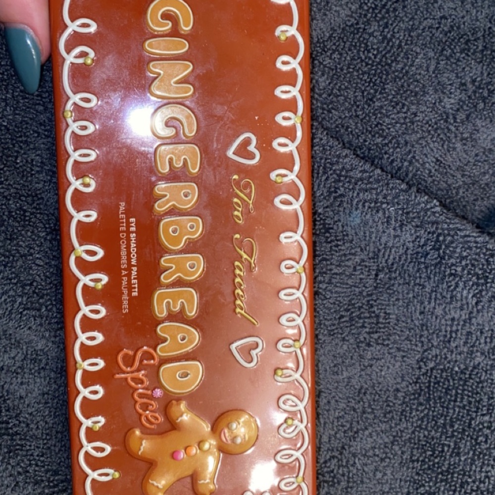 Too faced gingerbread spice eyeshadow pallet